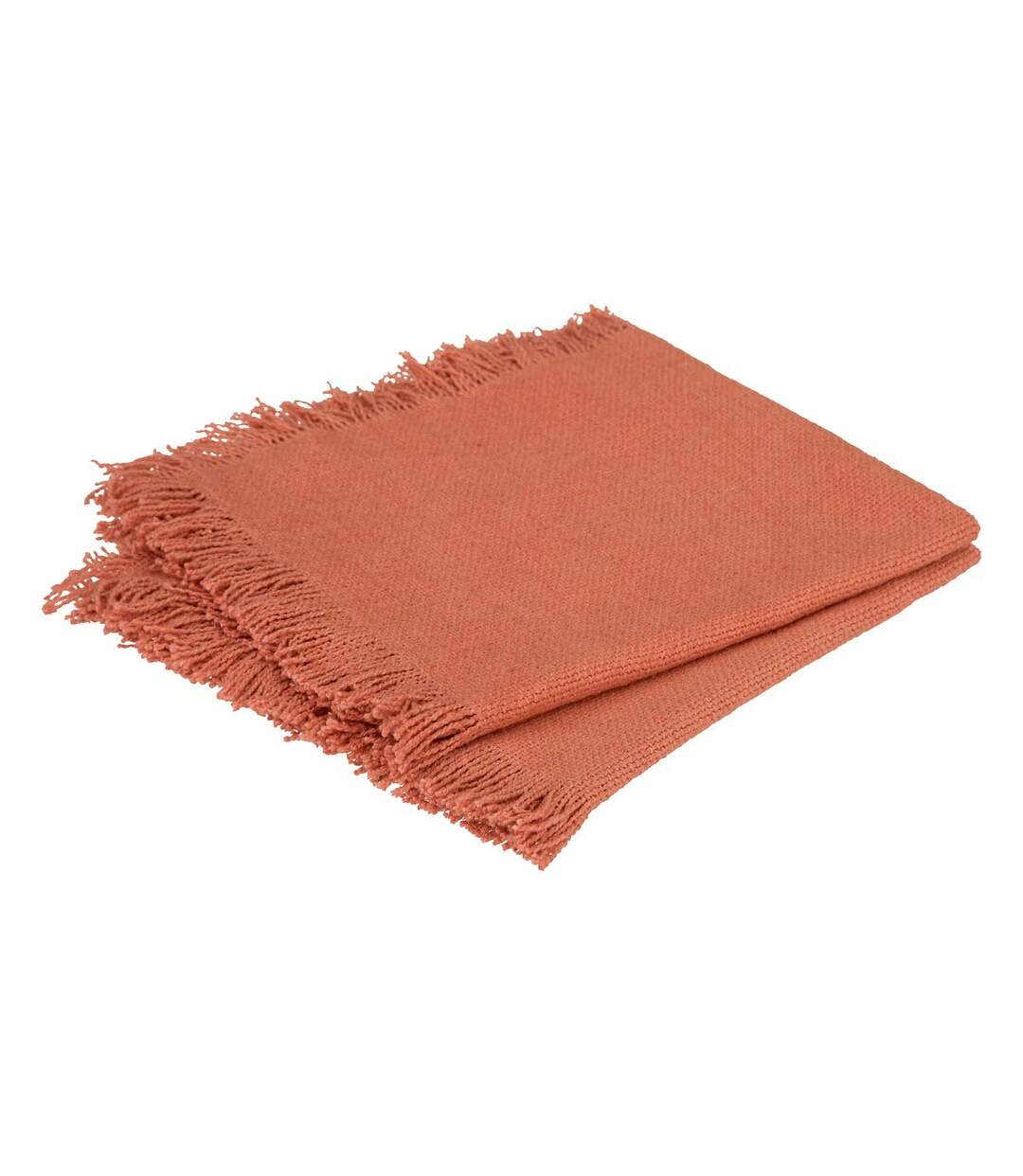 Lot de 2 Serviettes de Table Maha 40x40cm Terracotta-1