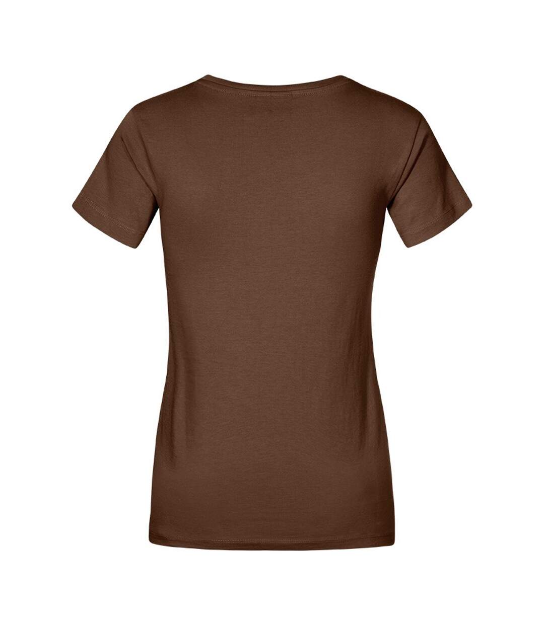 T-shirt Premium Femme Marron Promodoro-2