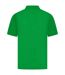 Mens pique polo shirt kelly green Henbury