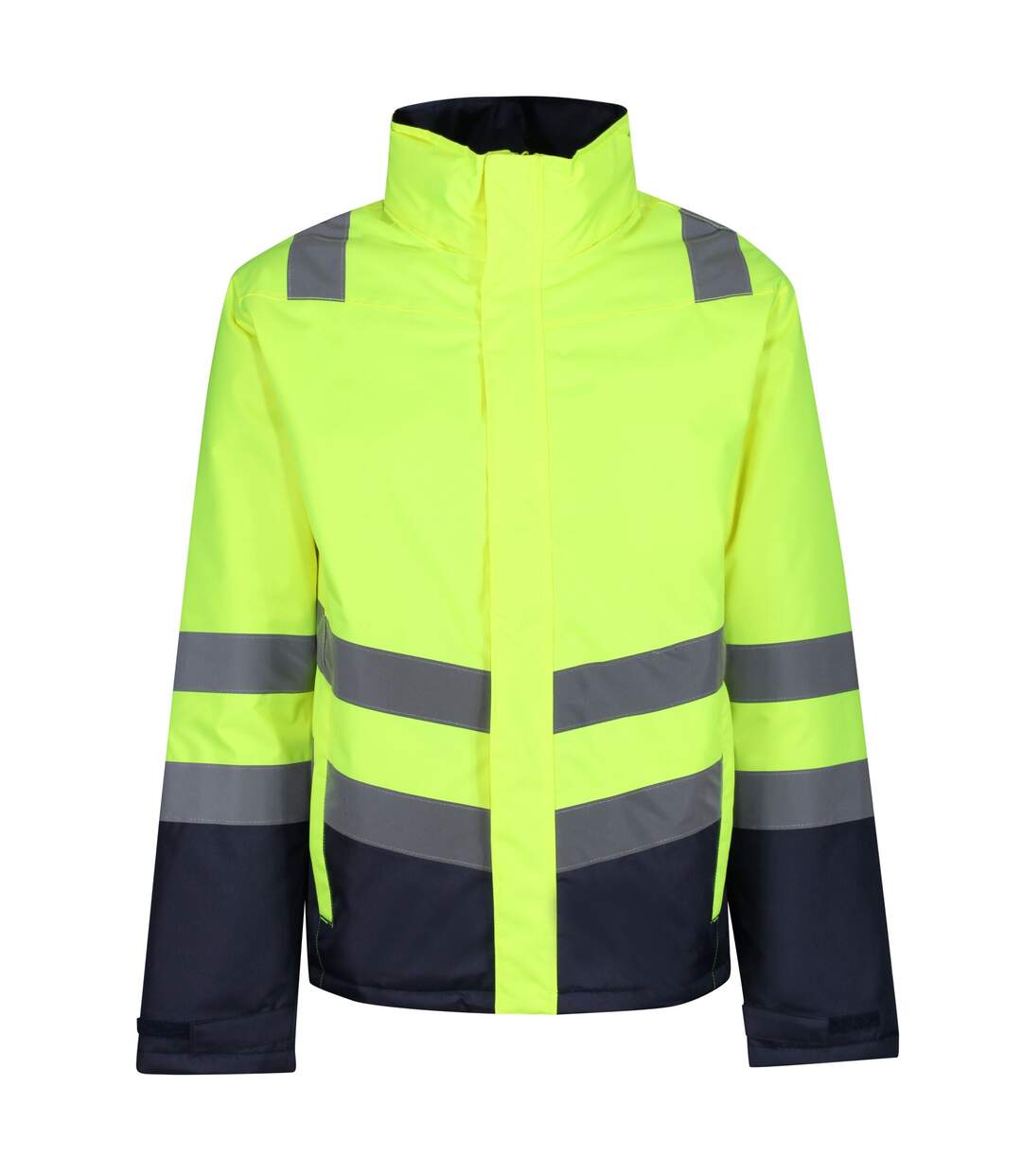 Mens high-vis bomber jacket yellow/navy Regatta-1