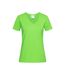 Stedman - T-shirt col V - Femme (Vert clair) - UTAB279