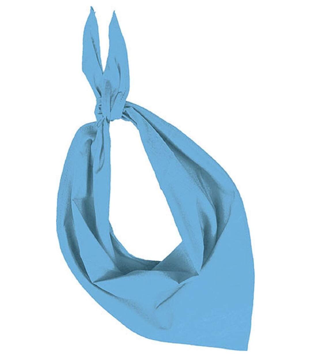 Lot de 10 bandanas fiesta - bleu ciel