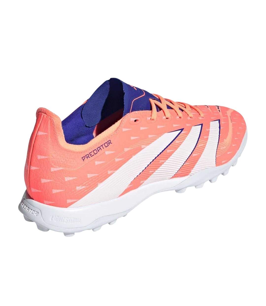 Mens Predator League Two Tone Football Boots Orange White Adidas-2