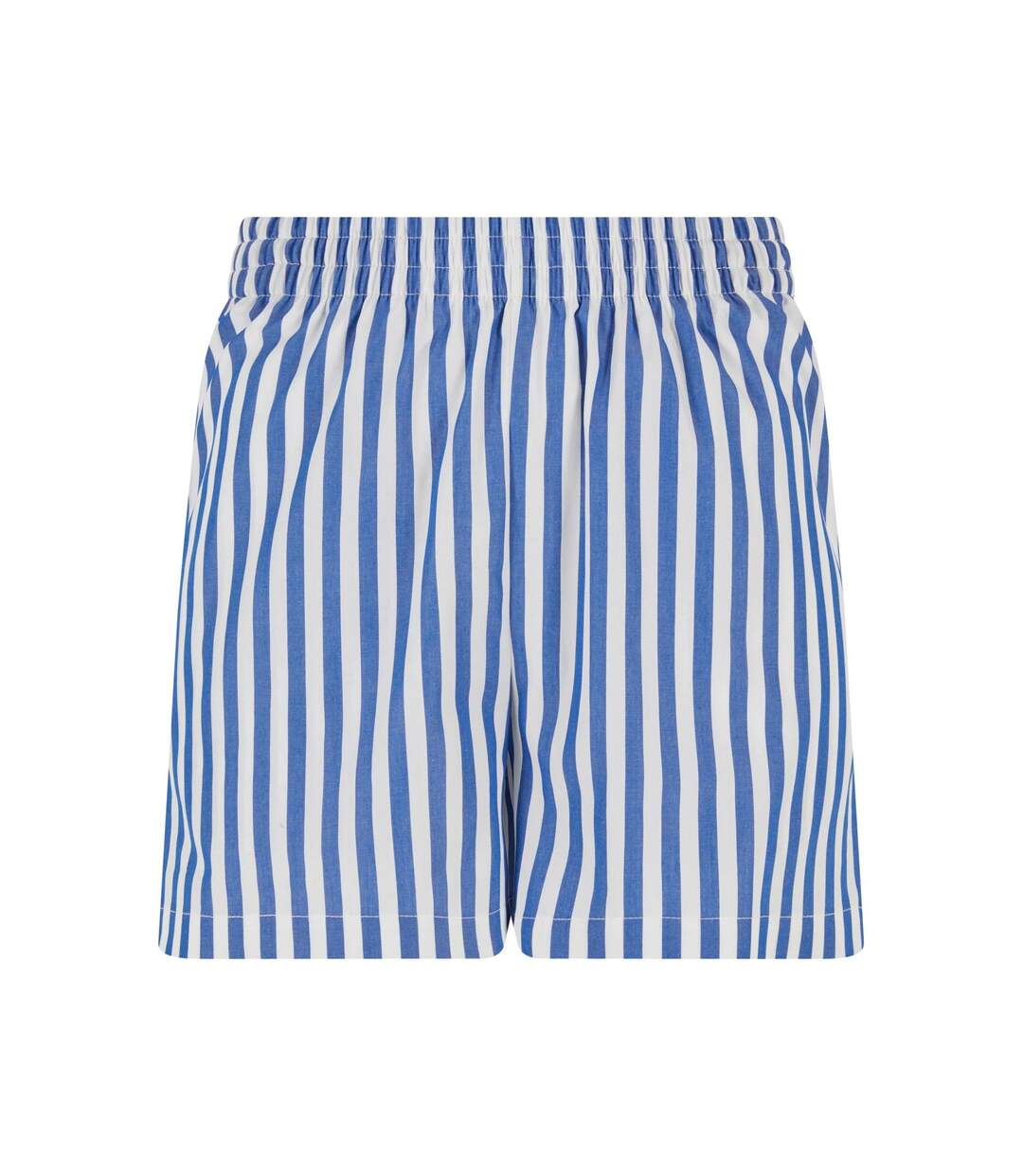 Short Femme Blanc Bleu Urban Classics-1