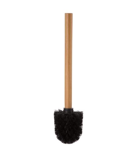 Brosse WC design en bambou Natureo - Blanc