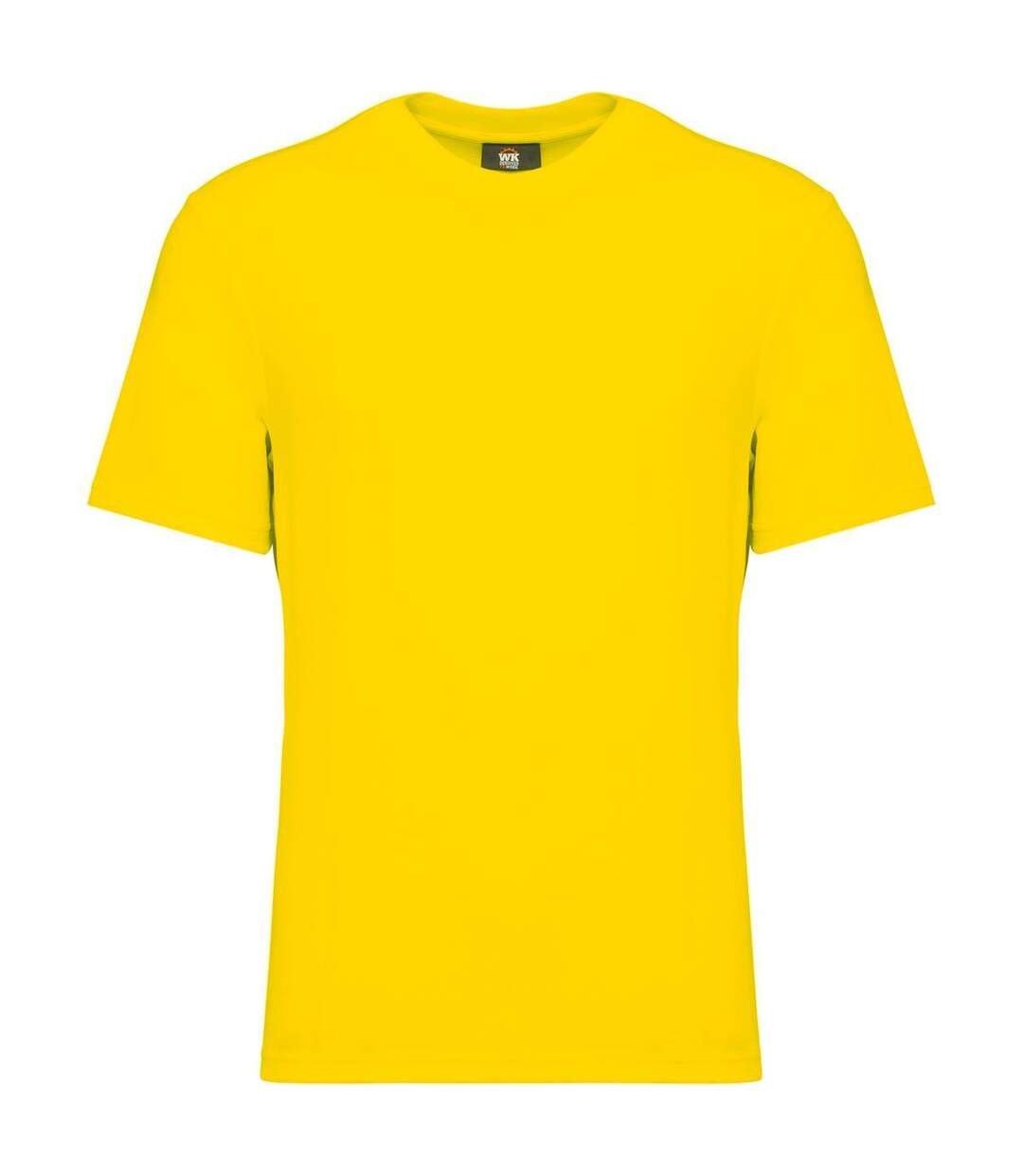 T-shirt de travail écoresponsable - Unisexe - WK308 - jaune fluo