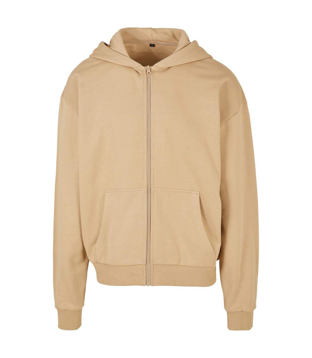 Veste à capuche homme beige Build Your Brand-1