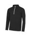 Sweat Motif/style Uni Homme Noir Vif Blanc Just Cool-1