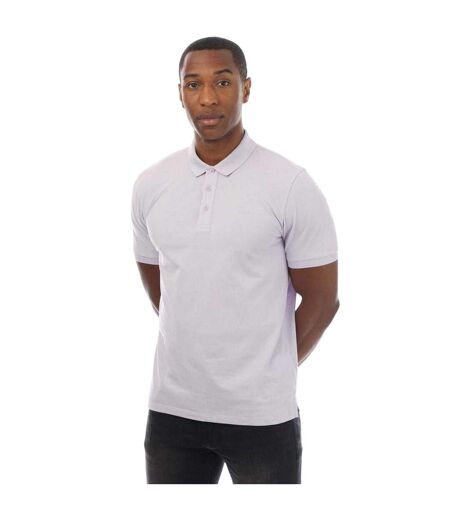 Polo Motif/style Logo Tonal Homme Violet Hugo