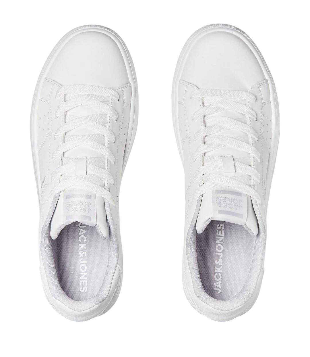 Mens Ealing Trainers White Jack And Jones-3