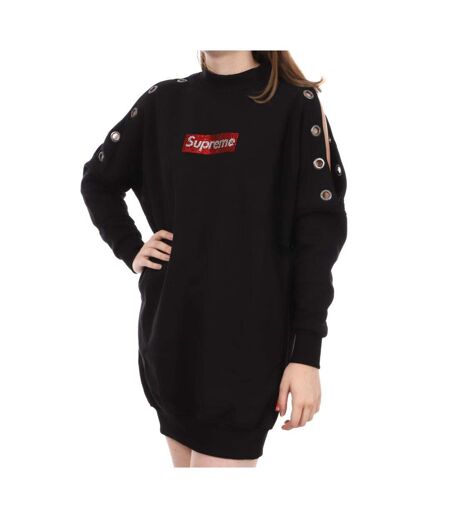 Robe Sweat Noire Femme Supreme Grip Lory - S