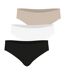 Lot de 3 culottes femme Ecopack Basic Athena-1