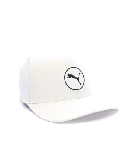 Casquette blanc homme puma circle cat tech - ad
