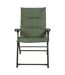 Mountain Warehouse Padded Folding Chair (Khaki Green) (One Size) - UTMW2661