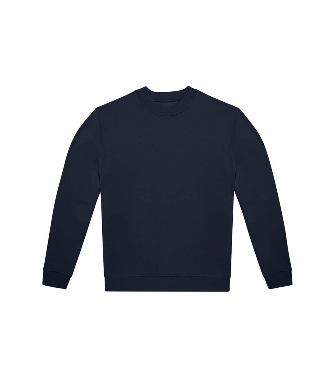 Unisex Adult Id.332 Crew Neck Sweatshirt Navy B&C-1