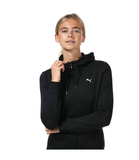 Sweat À Capuche Essentials Femme Noir Puma