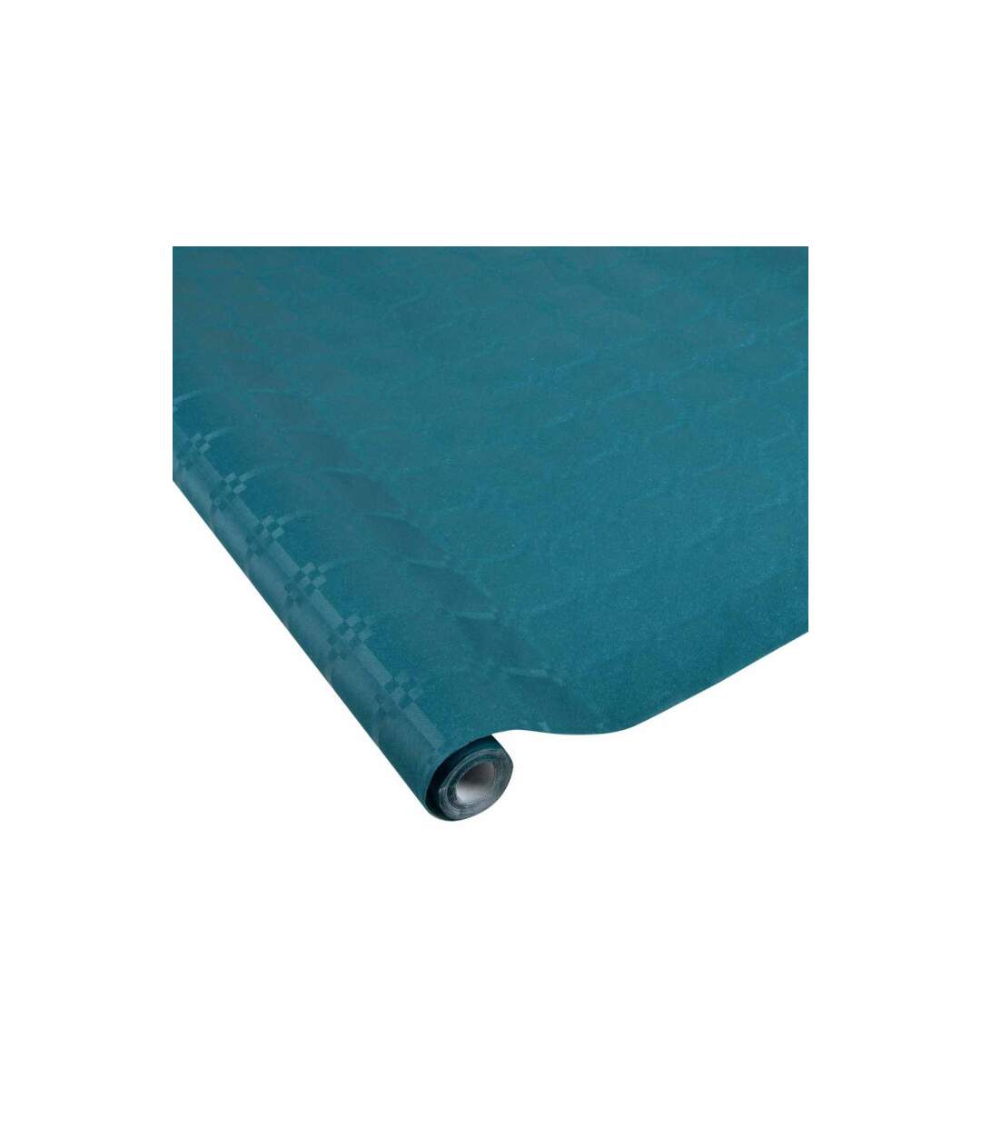 Nappe Papier Damassée 1,18x5m Émeraude-1