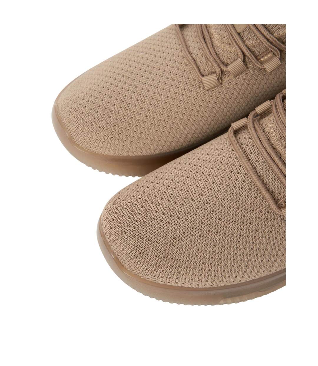 Mens Matfen Flyknit Trainers Sand Crosshatch-3
