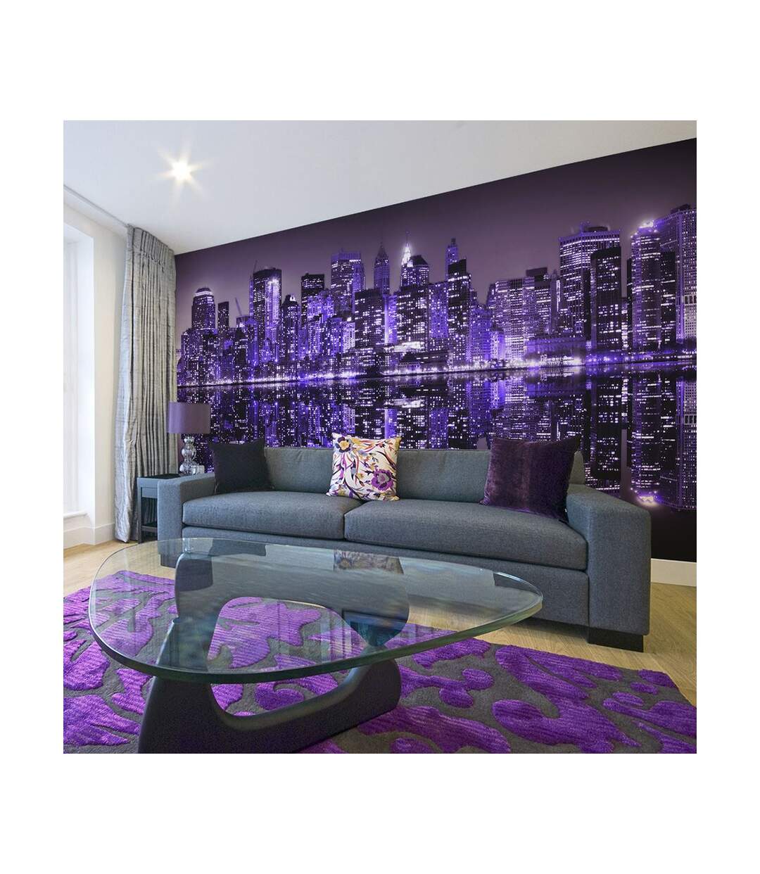 Papier Peint XXL American Violet 270x550cm-1
