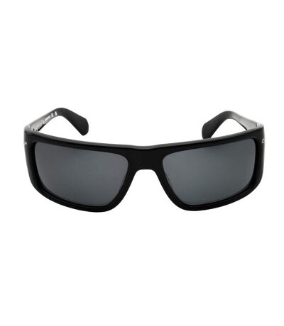 Womens/ladies Bologna Sunglasses One Size Black Dark Grey Off White
