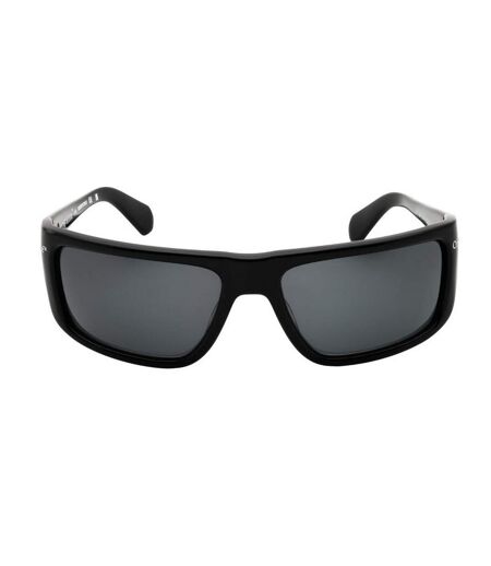 Womens/ladies Bologna Sunglasses One Size Black Dark Grey Off White