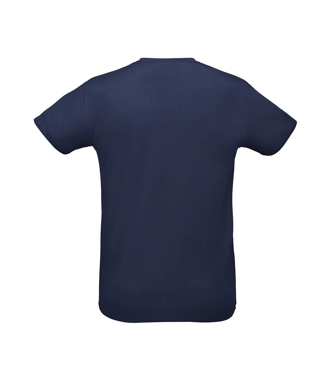 T-shirt Sprint Adulte Bleu Marine Français SOLS-2