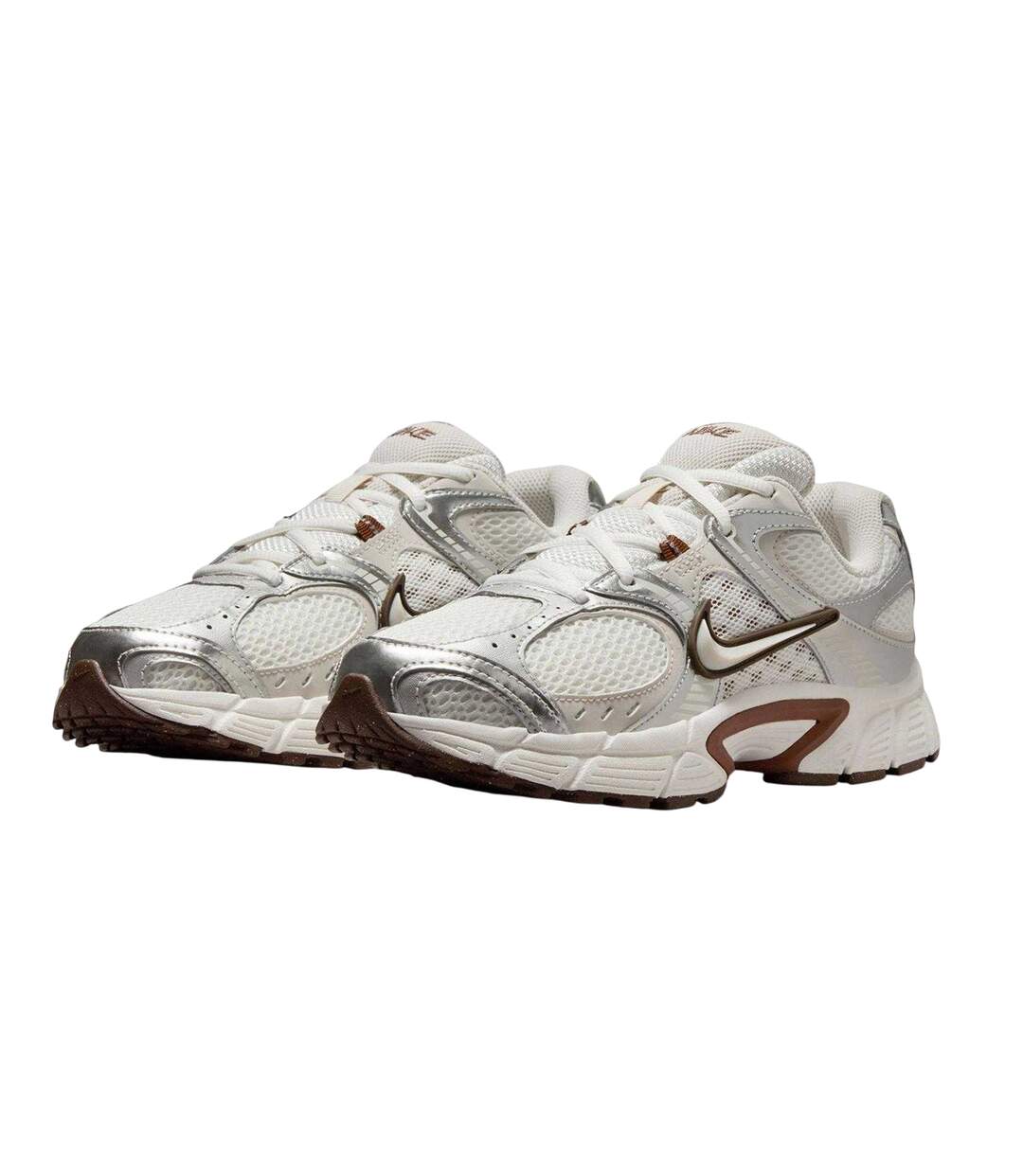 Baskets Vomero Run Homme Blanc Cassé Marron Nike-4