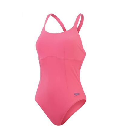 Maillot de bain 1 pièce femme rose Speedo