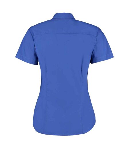 Blouse corporate femme bleu roi Kustom Kit