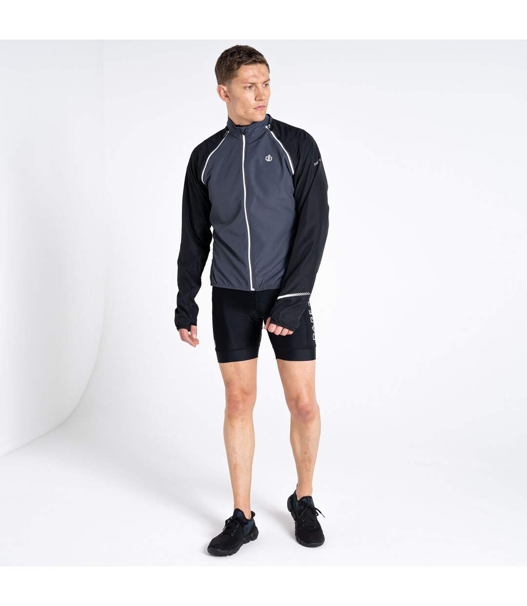 Mens Oxidate Windshell Jacket Black Ebony Dare 2b-1