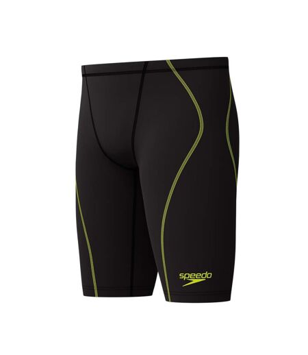 Mens Logo Jammer Shorts Black Speedo