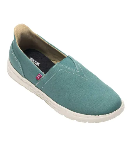 Womens/ladies Salcombe Casual Shoes Ivy Moss Regatta