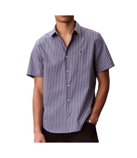 Chemise bleu homme calvin klein jeans yd multi pinstrip