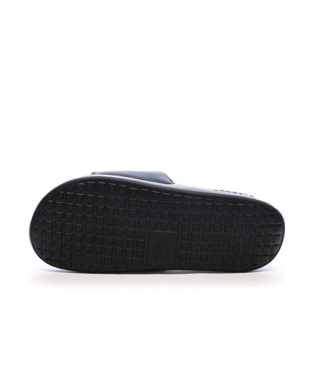 Claquettes noir homme lacoste serve slide 1.0-2