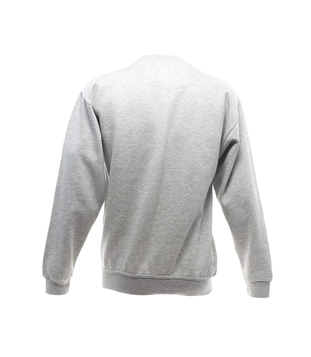 UCC 50/50 Mens Heavyweight Plain Set-In Sweatshirt Top (Heather Grey) - UTBC1193-2
