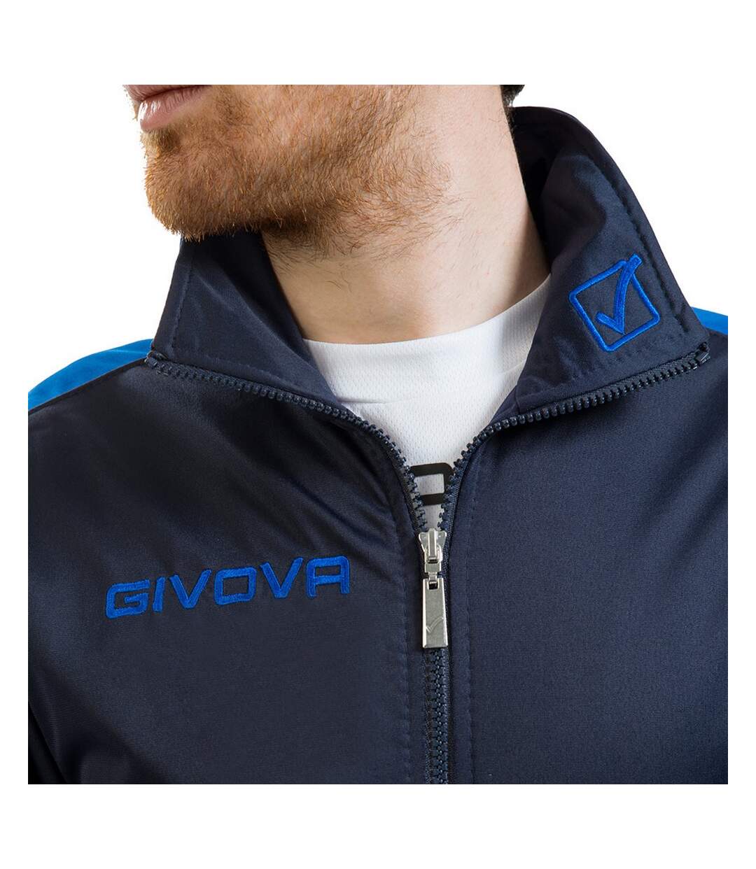 Ensemble De Survêtement Tuta Revolution Homme Bleu Marine Bleu Givova-4