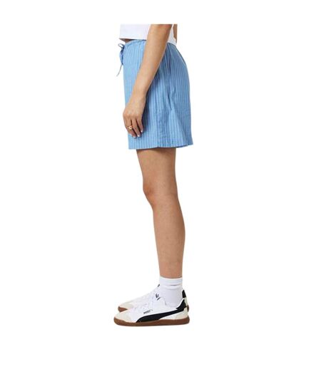 Short Chino Motif/style Rayure Verticale Gili Femme Bleu Vero Moda