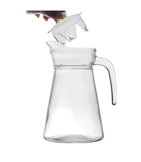Carafe & 4 Verres Dolce Vita 1,5L Transparent