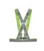 Allvisible+ Reflective Adjustable Body Belt Neon Green MidOcean-2