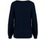 Pull écoresponsable femme en laine Mérinos - PAT920 - bleu marine-2
