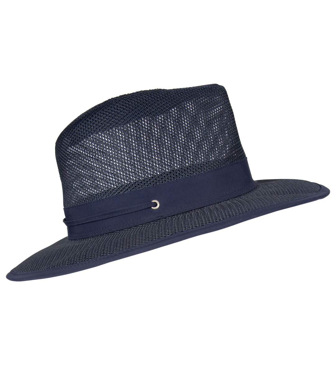 Chapeau panama classified unisexe bleu marine Trespass-4