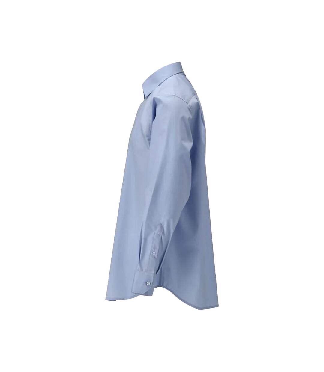 Mens Frontline Poplin Shirt Light Blue Mascot-2