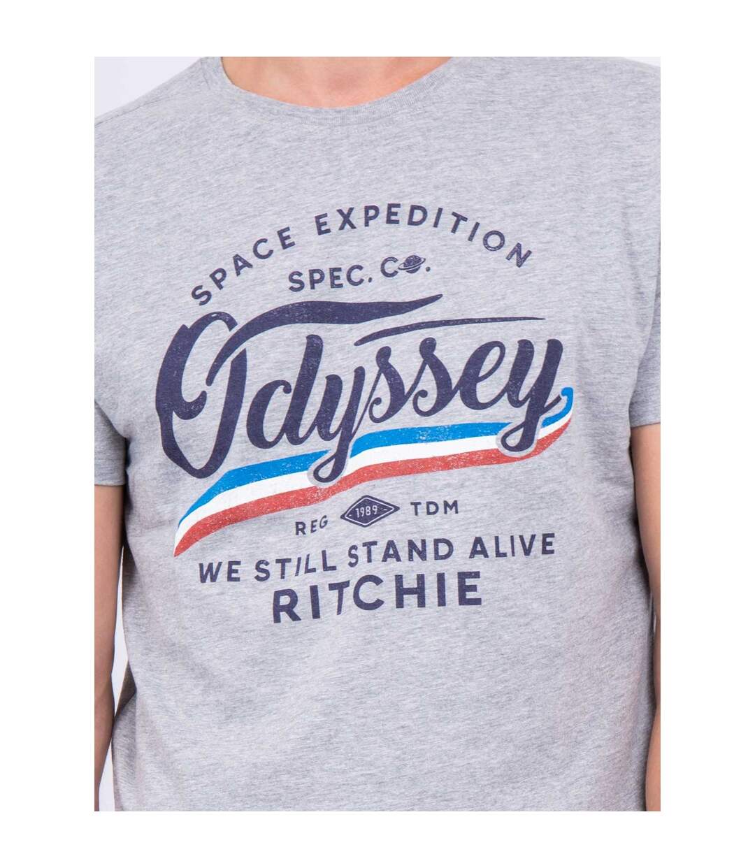 T-shirt col rond pur coton JOUFAX-3