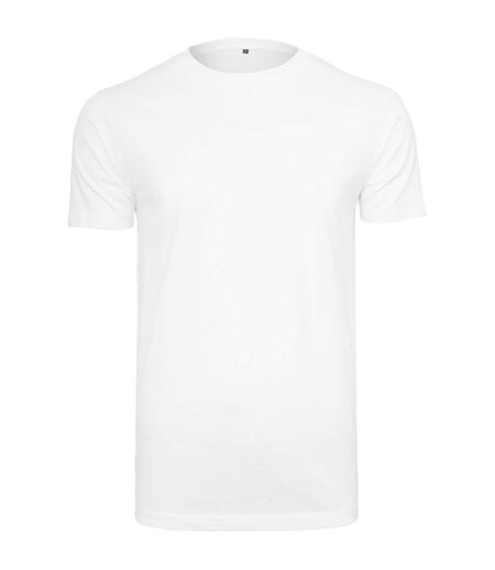 T-shirt à col rond homme blanc Build your Brand