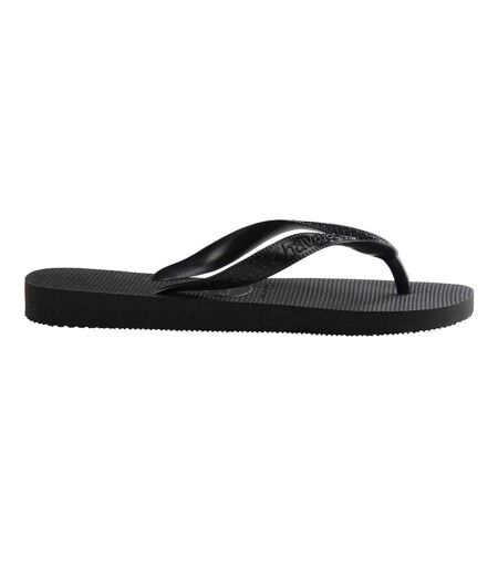 Unisex Adult Rubber Thong Strap Flip Flops Black Havaianas