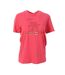 T-shirt Rose Femme Gotcha Fishman - L