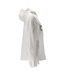 Womens/ladies Customised Stretch Hooded Jacket White Mascot-3