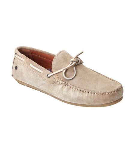 Mens Brooks Driver Suede Boat Shoes Sand Base London