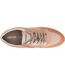 Geox Womens/Ladies Tabelya Leather Sneakers (Peach) - UTFS7849