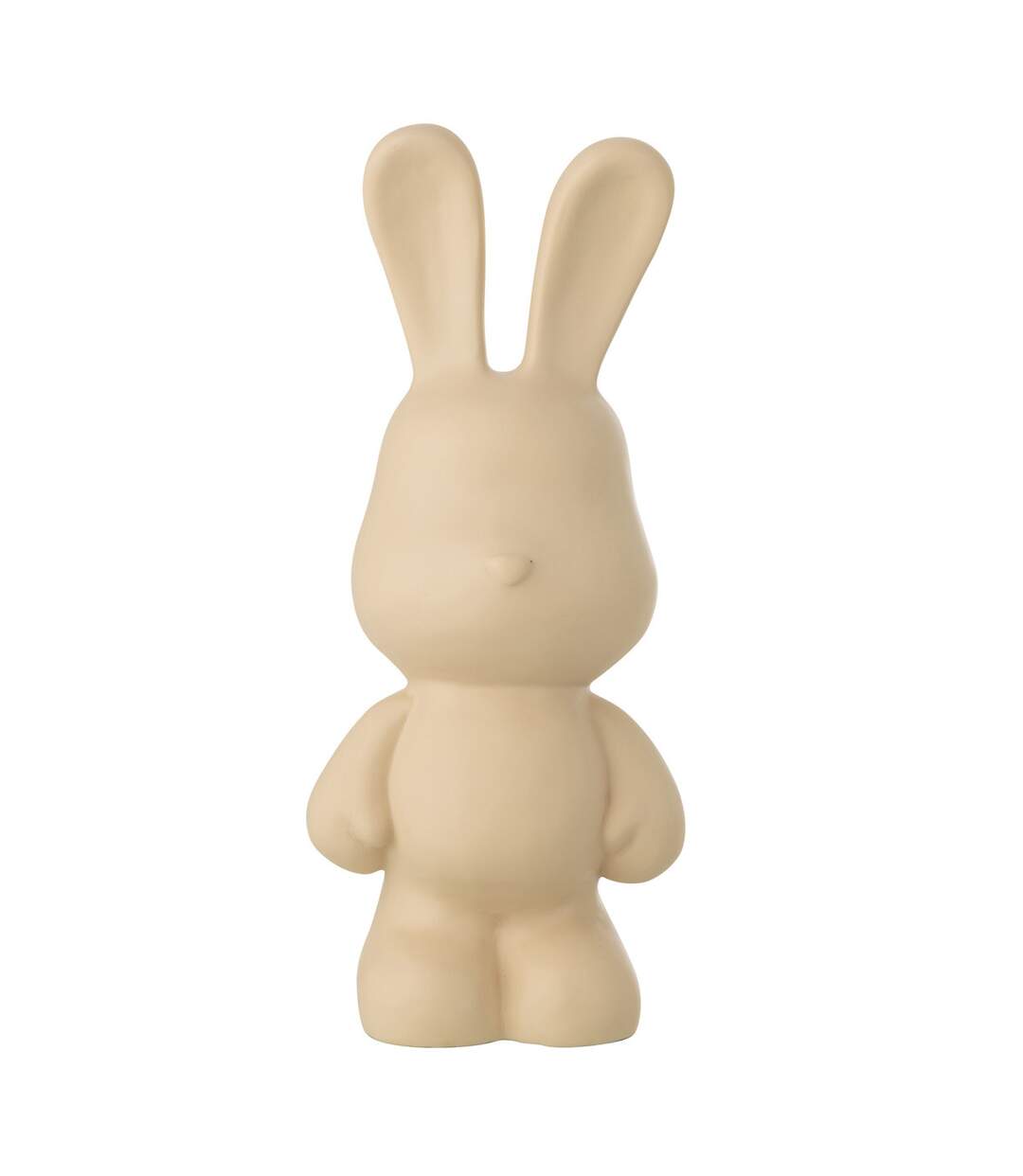 Statuette Lapin en Résine Eddy 49cm Beige-1